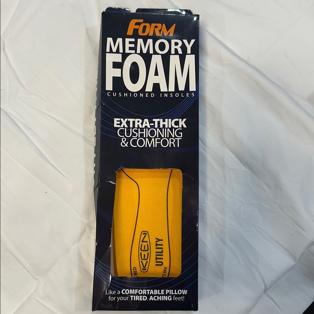 Keen Utility Yellow Memory Foam Cushioned Insoles
